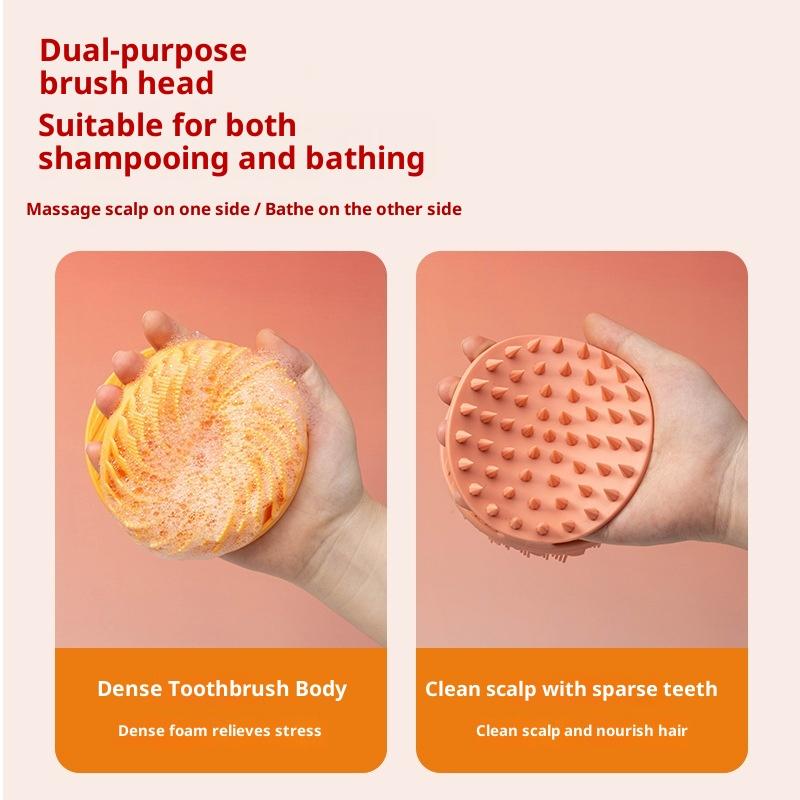 Scalp Scrub Exfoliant - Zachte Siliconen Body Scrubber Hoofdhuid Exfoliërende