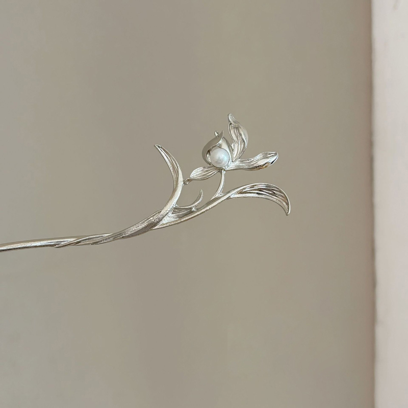 Hair Care Ingredients - Nieuwe Chinese stijl zilveren orchidee haarspeld