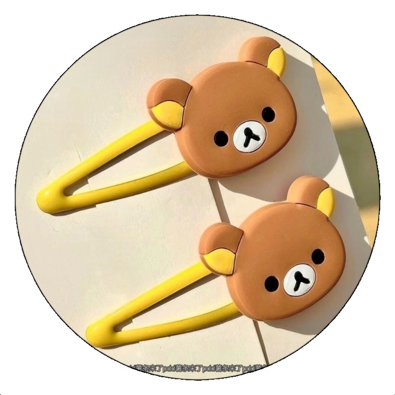 Hair Care Ingredients - Leuke Rilakkuma Cartoon Haarspeldjes Japanse Koreaanse