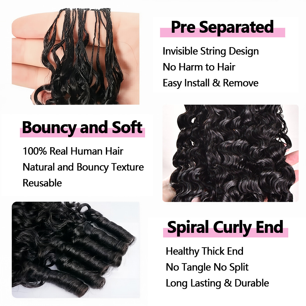 14 16 18 inch Miracle Knots Cr - Hair Care For Wavy Hair recensie en prijs