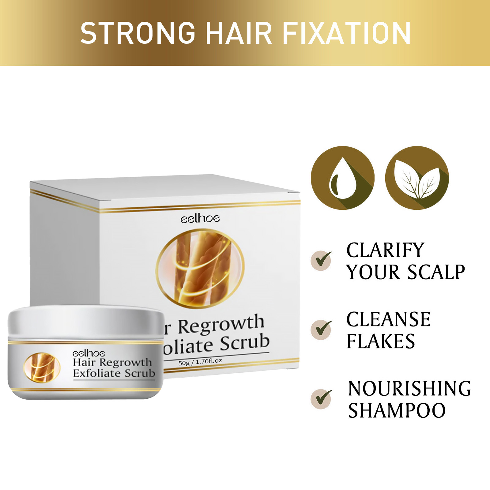 Hoofdhuid Scrub Crème Versterk - Scalp Scrub Exfoliant recensie en prijs
