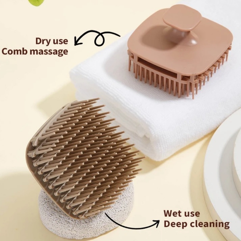 1pcs Vierkante Shampoo Borstel - Scalp Scrub Exfoliant recensie en prijs