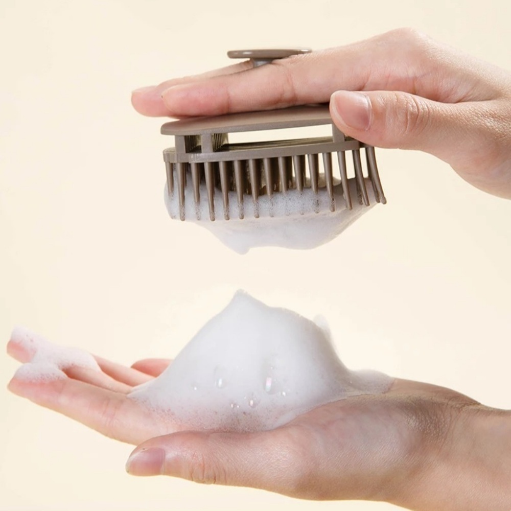 1pcs Vierkante Shampoo Borstel - Scalp Scrub Exfoliant recensie en prijs