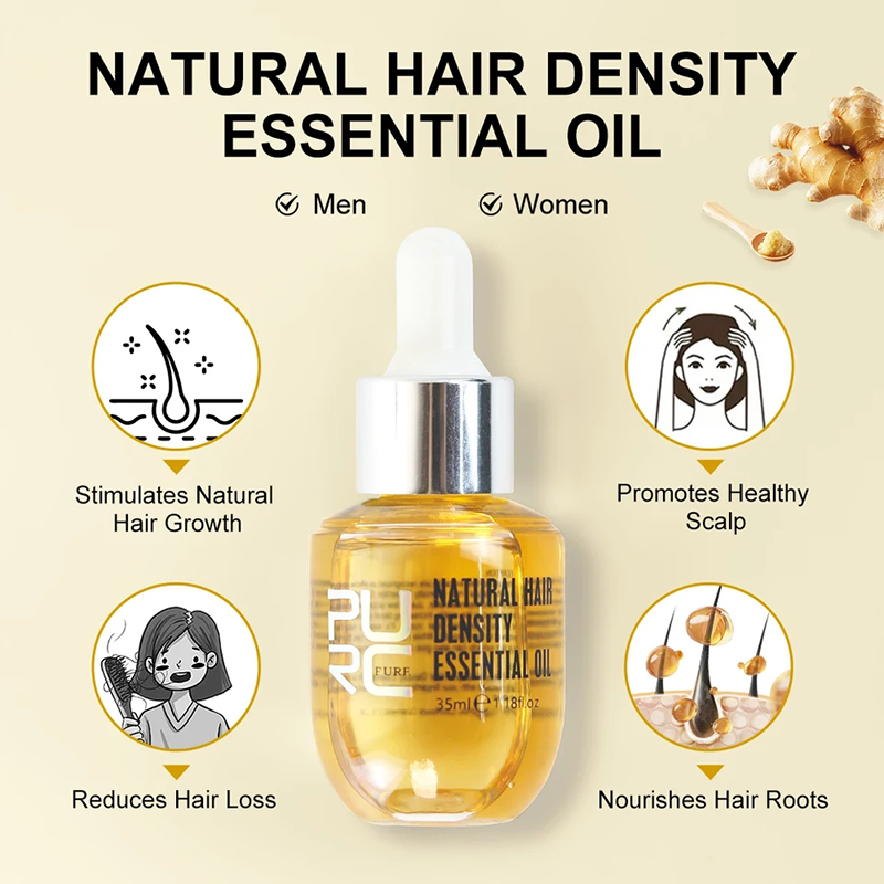 PURC Gember Haargroeiolie Snel - Hair Care Herbal Products recensie en prijs