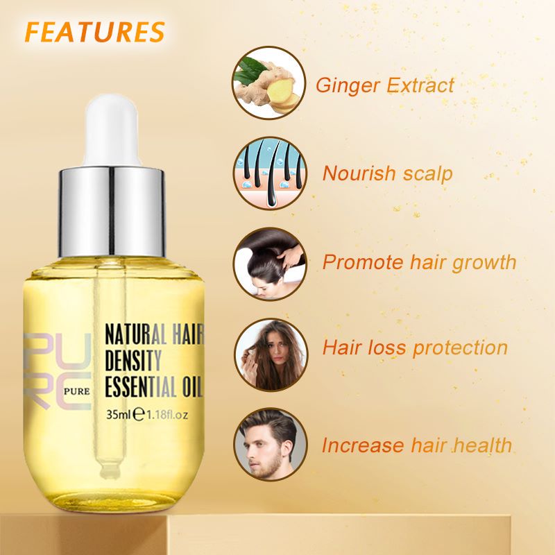 PURC Gember Haargroeiolie Snel - Hair Care Herbal Products recensie en prijs