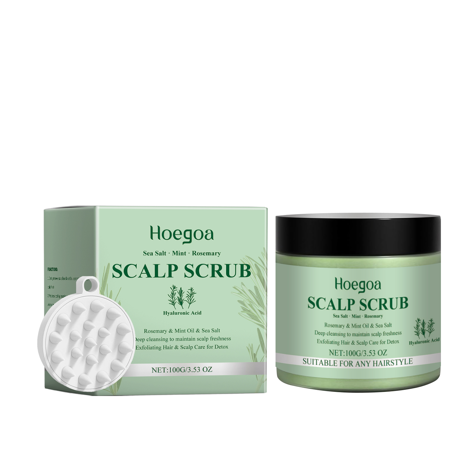 Rozemarijn Haarverzorging Scru - Scalp Scrub Exfoliant recensie en prijs