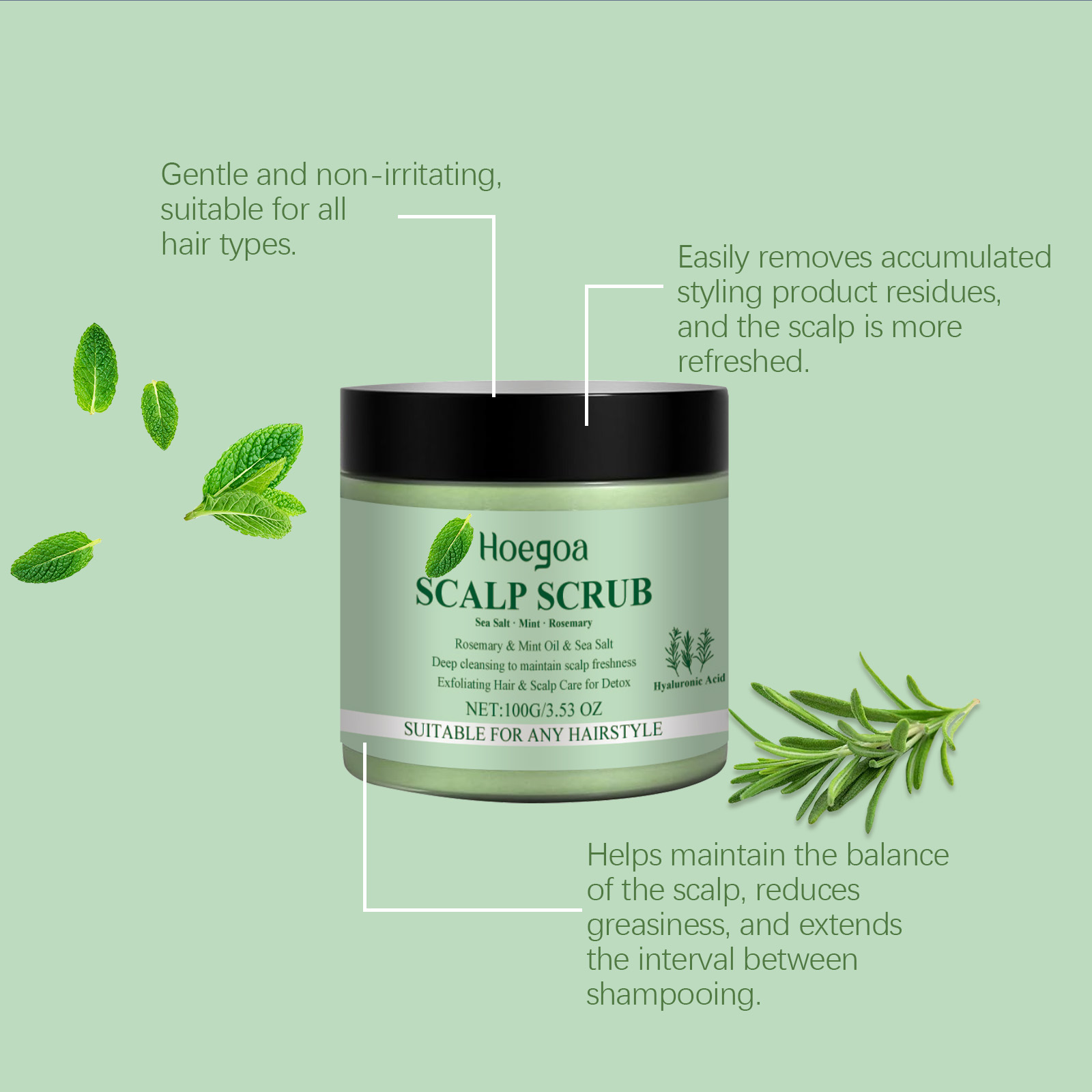 Rozemarijn Haarverzorging Scru - Scalp Scrub Exfoliant recensie en prijs