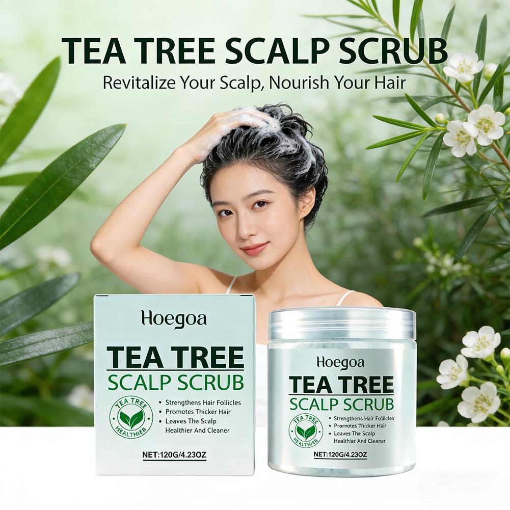 Tea Tree Scalp Scrub Diepterei - Scalp Scrub Exfoliant recensie en prijs