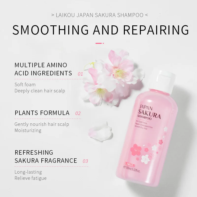 Laikou Japan Sakura Shampoo Re - Hair Care Vitamin recensie en prijs