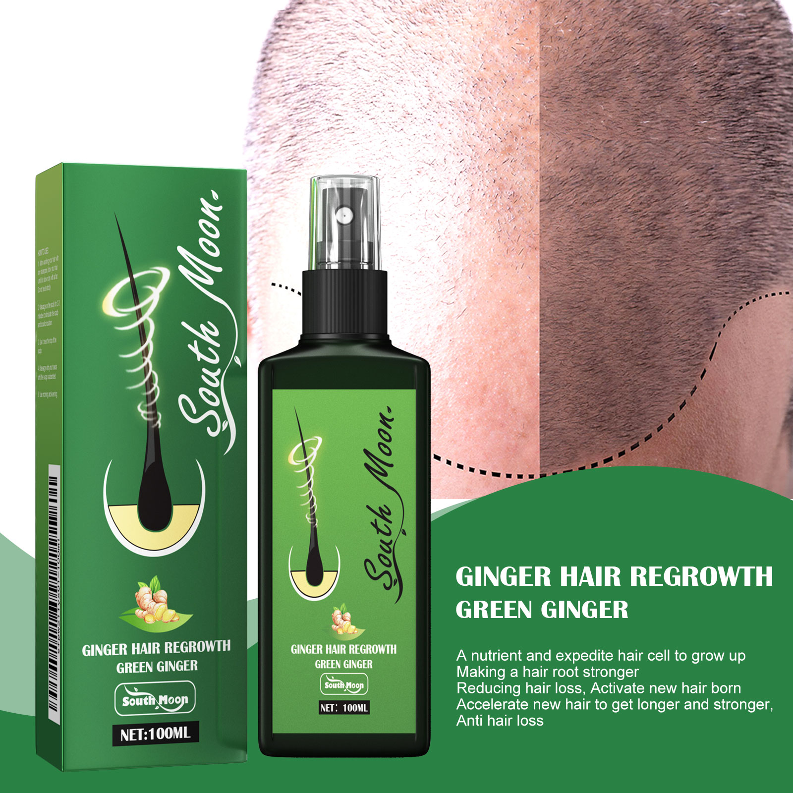 Ginger Hair Care Spray Bevorde - Hair Care Herbal Products recensie en prijs