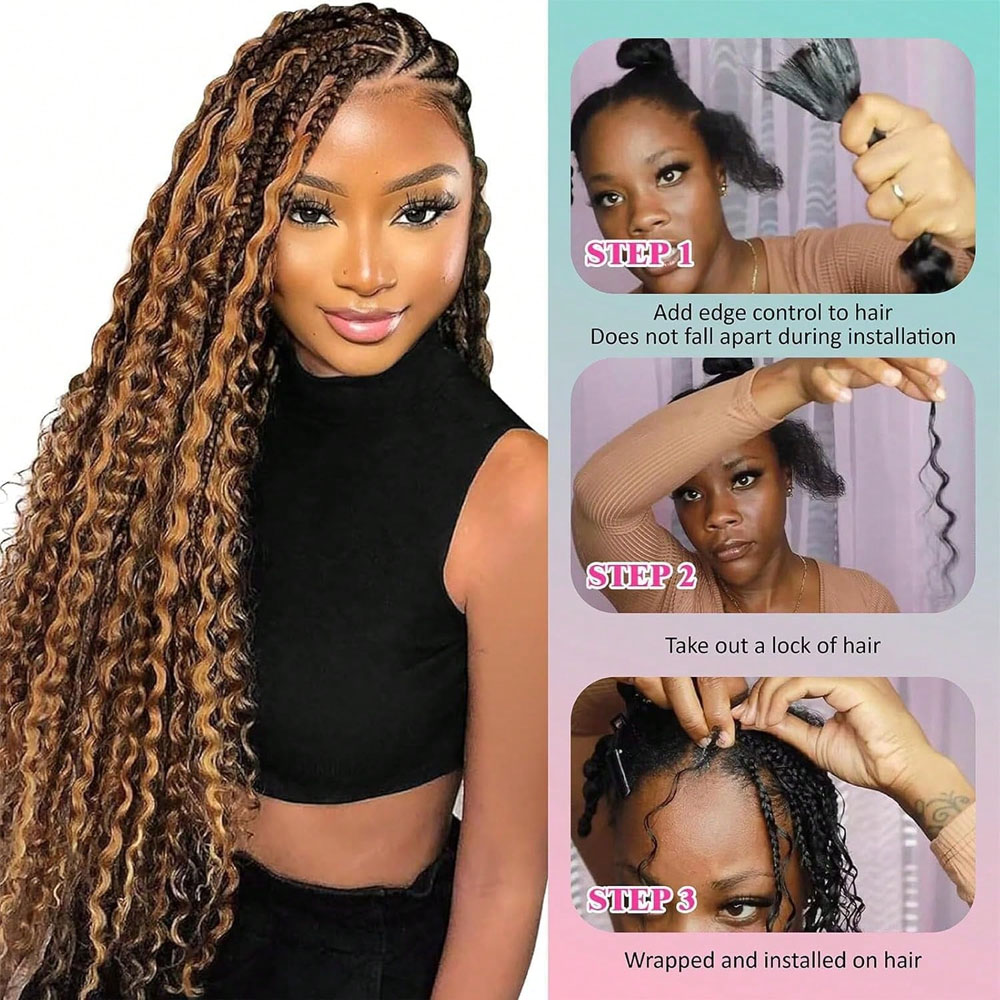 Mensenhaar voor vlechten 18 in - Hair Care For Wavy Hair recensie en prijs