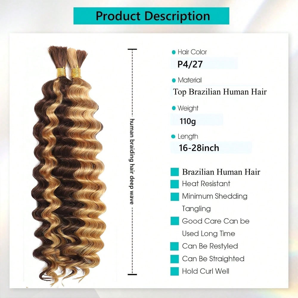 Mensenhaar voor vlechten 18 in - Hair Care For Wavy Hair recensie en prijs