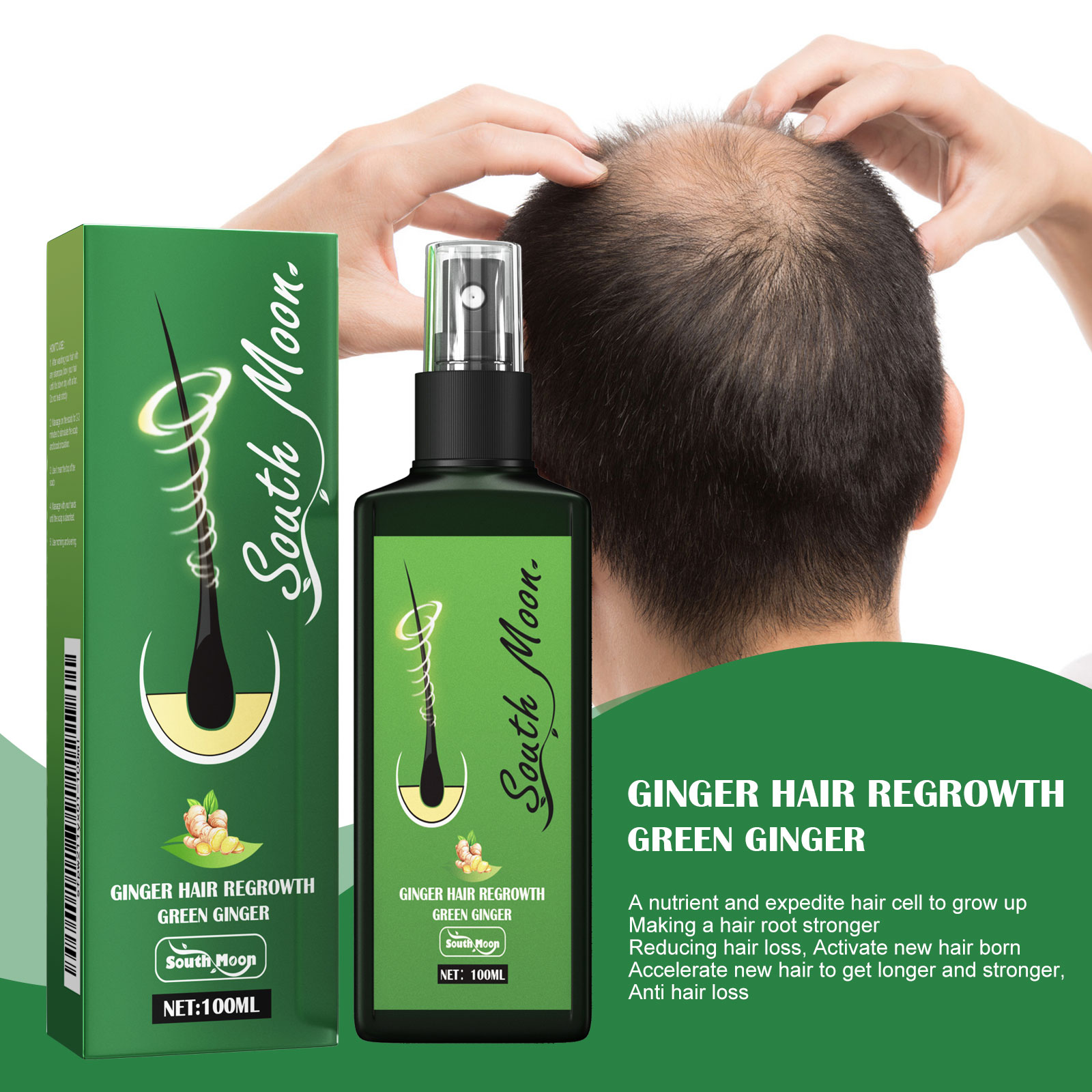 Ginger Hair Care Spray Bevorde - Hair Care Herbal Products recensie en prijs