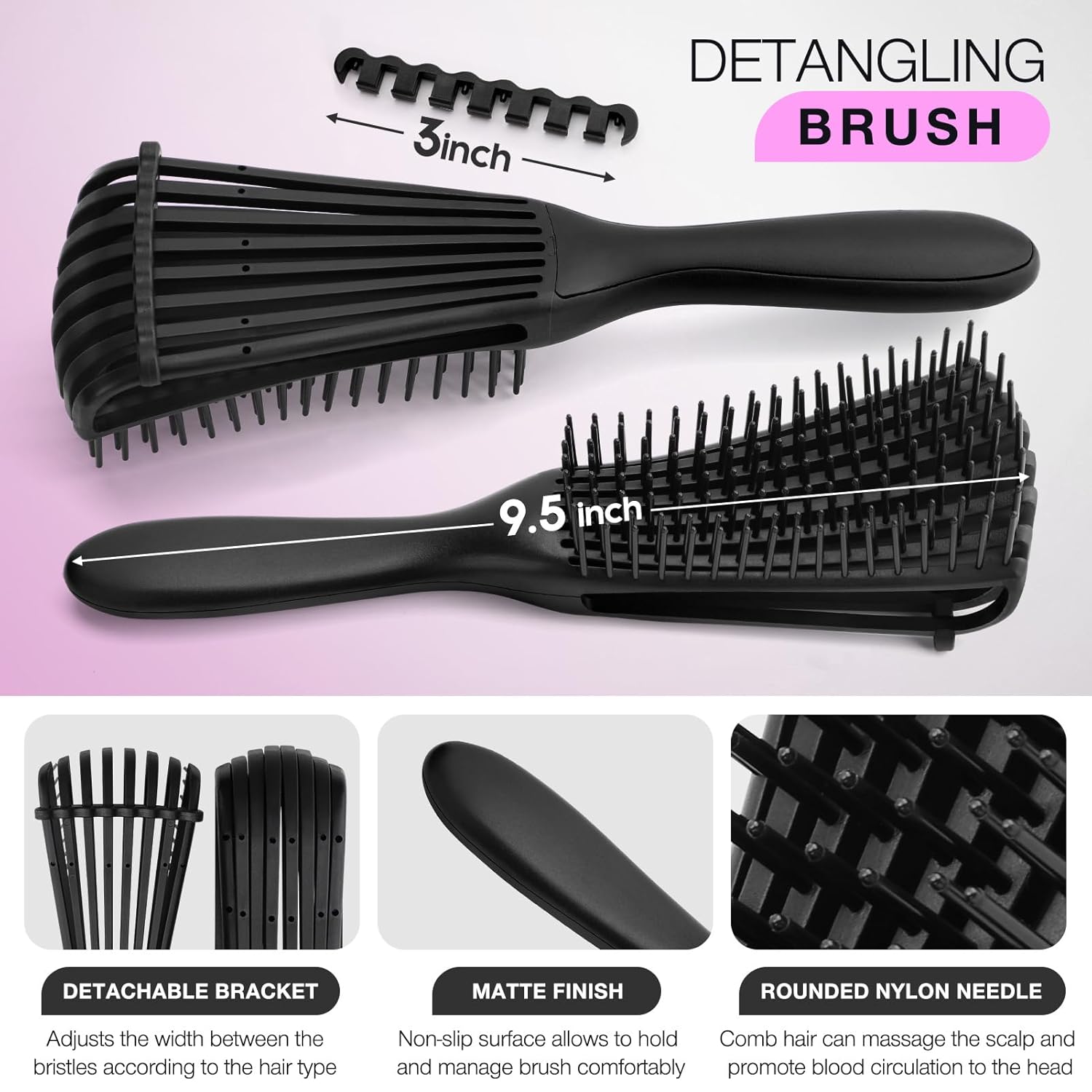 Ontklitborstelset met spuitfle - Hair Care For Wavy Hair recensie en prijs