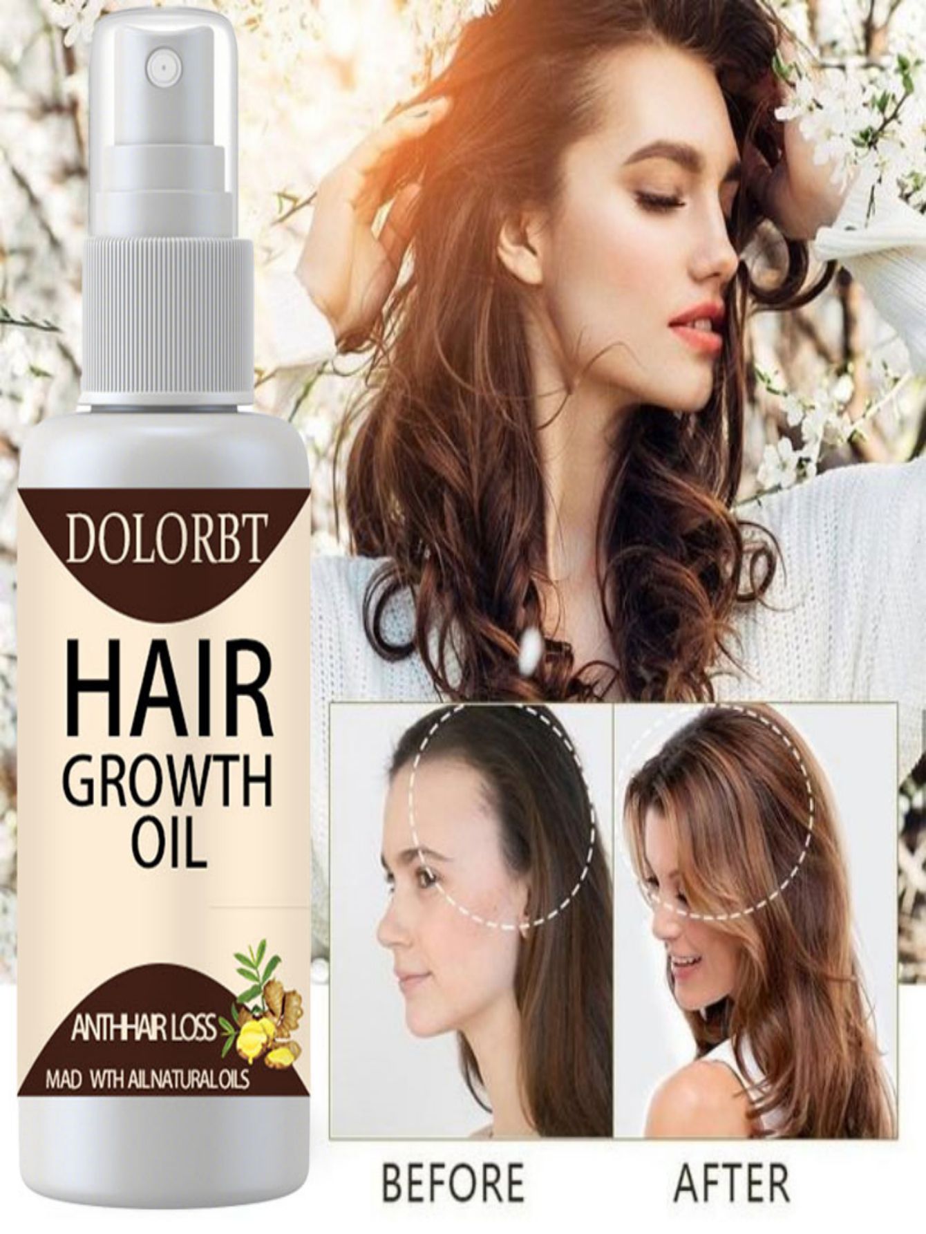 Haargroei Essentie Olie Spray  - Hair Care Herbal Products recensie en prijs