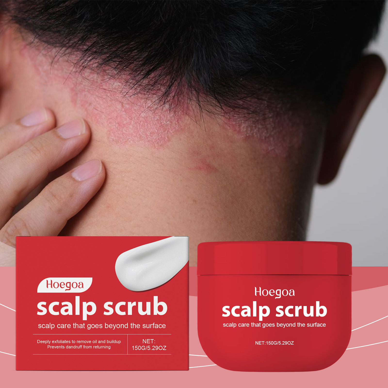 Haarshampoo voor hoofdhuidscru - Scalp Scrub Exfoliant recensie en prijs