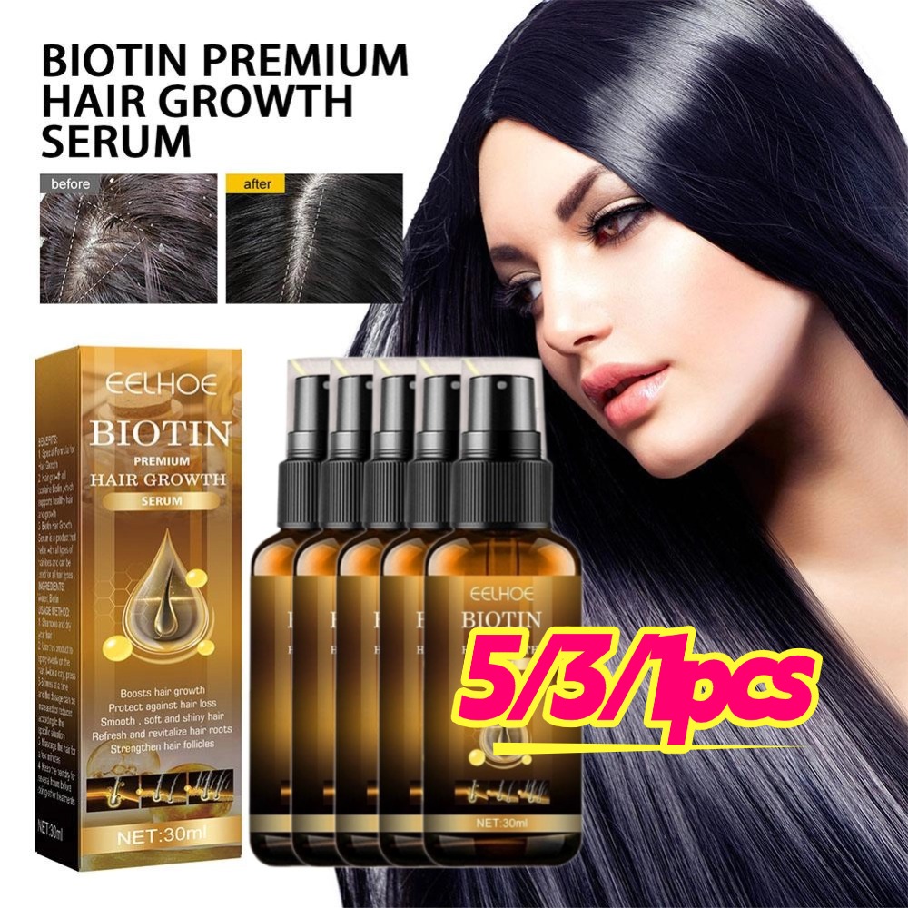 5/3/1pcs Biotine Snelle Haargr - Hair Care Vitamin recensie en prijs